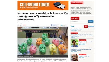 Bifurcamos posts en torno a la economía compartida en eldiario.es