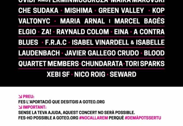 No Callarem. Concert per la Llibertat d'Expressió: Llibertat Valtonyc's header image