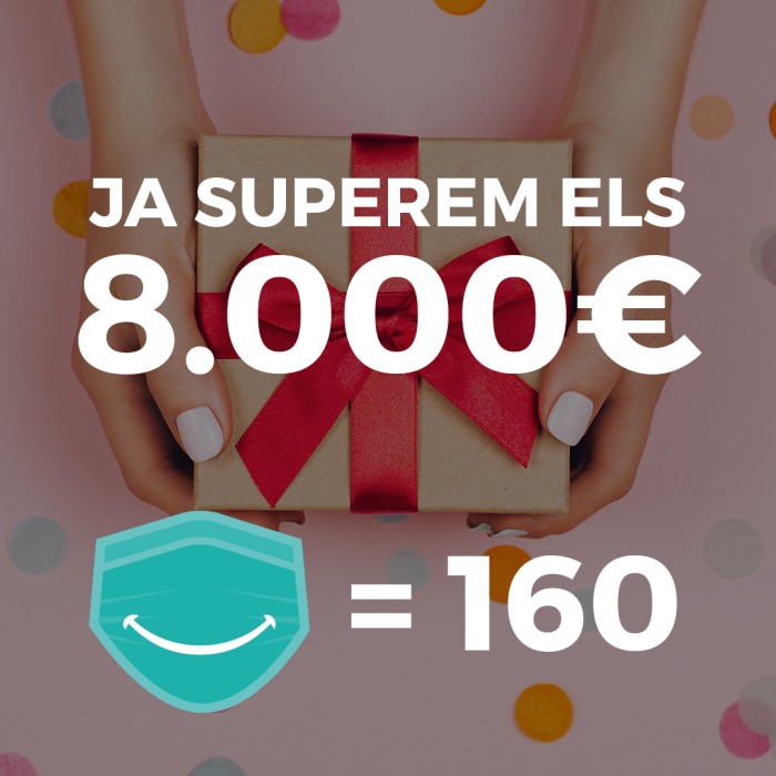 10 dies, 8.000€ i 160 sanitaris recompensats!