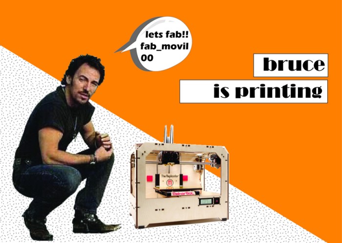BRUCE IS PRINTING!!!