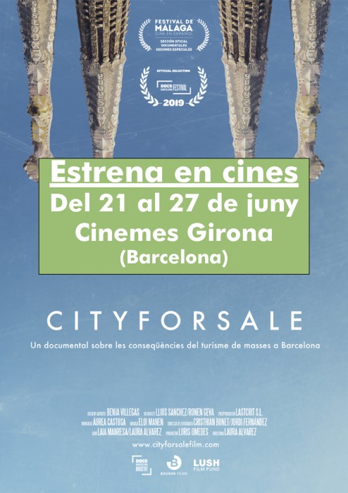 Estrena de 'City for sale' al cine!