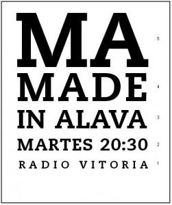 Entrevista en Made in Alava de Radio Vitoria