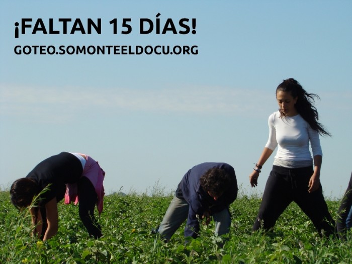 Últimos 15 días de la campaña para producir el documental Somonte, tierra y dignidad